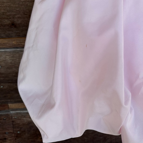 Vintage Nieman Marcus Baby Pink Puff Dress with Bow - Picture 5 of 9